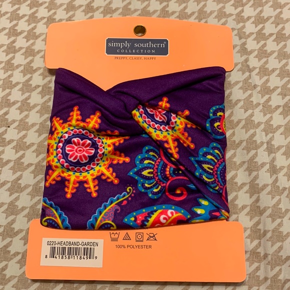 NWT. Simply Southern simply boho head wrap. Gorgeous bright colors. Full size. - Picture 2 of 4